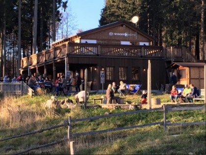 Photo:  Wisent-H&amp;uuml;tte